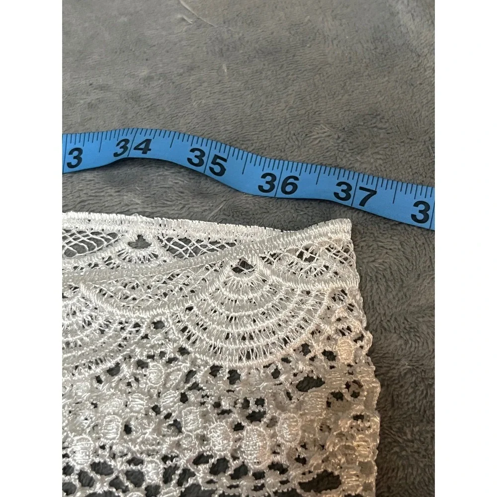 White Guipure Lace Trim 74